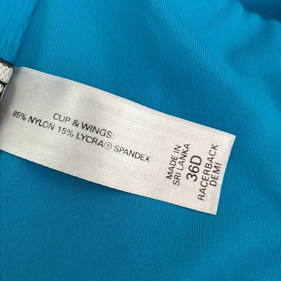 Victoria’s Secret blue front closure demi bra 36D - Picture 5 of 5